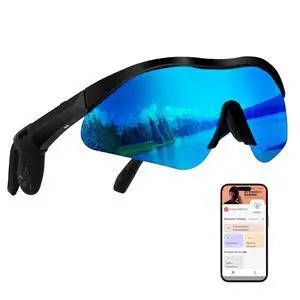 AI Smart Sports Sunglasses: Bluetooth 5.4 Translation UV400 Driving Fishing | 160+ Language Translation, Open-Ear Audio, HD Calls, Siri Control, Wireless Music for Cycling, Hiking, Running, Outdoors AI Smart Sports Sunglasses: Bluetooth 5.4 Translation UV400 Driving Fishing | 160+ Language Translation, Open-Ear Audio, HD Calls, Siri Control, Wireless Music for Cycling, Hiking, Running, Outdoors