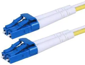 Fiber Optic Cable - LC to LC, 9/125 Type, Single Mode, Duplex, 20 Meter, Yellow Fiber Optic Cable - LC to LC, 9/125 Type, Single Mode, Duplex, 20 Meter, Yellow