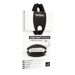 Cord Wrap & Organizer | Desk Cable Management | Medium 3 Pack Cord Wrap & Organizer | Desk Cable Management | Medium 3 Pack