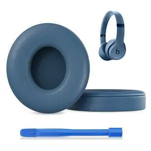 Solo 4 Ear PadsReplacement earpads Cushions Compatible with Beats Solo 4 On-Ear Headphones (Blue) Solo 4 Ear PadsReplacement earpads Cushions Compatible with Beats Solo 4 On-Ear Headphones (Blue)