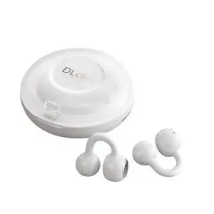 Open Ear Earbuds, Clip on Ear Buds with HD Sound,80H Play Bluetooth 5.3 Wireless Headphones,IPX5 Waterproof Earbuds Comfortable Lightweight Workout Headphones for GymWhite Open Ear Earbuds, Clip on Ear Buds with HD Sound,80H Play Bluetooth 5.3 Wireless Headphones,IPX5 Waterproof Earbuds Comfortable Lightweight Workout Headphones for GymWhite