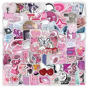 100Pcs Pink Y2K Stickers, Aesthetic Coquette Preppy Sticker Pack, Waterproof Cyber Trend Vinyl Decals for Water Bottles Laptop, Cute 2000s Retro Gifts for Adults Teens (Pink) 100Pcs Pink Y2K Stickers, Aesthetic Coquette Preppy Sticker Pack, Waterproof Cyber Trend Vinyl Decals for Water Bottles Laptop, Cute 2000s Retro Gifts for Adults Teens (Pink)