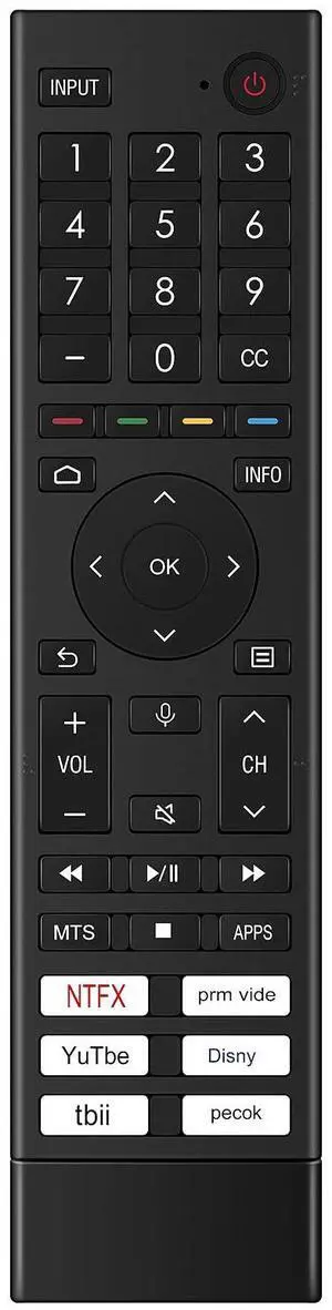 ERF3Z80H Replace Smart Voice Remote Control fit for Hisense LED Smart TV | 43A4H 40A4H 32A4FH 32A4H 50A6G 65A6G 32A45HF 40A45HF 43A6G 43A6H 43A45H 50A6H 50U6G 55A6G 55A6H 55U6G 55U7G 55U7H ERF3Z80H Replace Smart Voice Remote Control fit for Hisense LED Smart TV | 43A4H 40A4H 32A4FH 32A4H 50A6G 65A6G 32A45HF 40A45HF 43A6G 43A6H 43A45H 50A6H 50U6G 55A6G 55A6H 55U6G 55U7G 55U7H