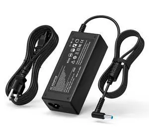 65W Laptop Charger Blue Tip Compatible with HP Pavilion x360 14 15 17, Envy x360 13 15 17, Elitebook 840 G5, Zbook 14u G4 G5 15u 15 G3 Notebook PC AC Adapter Power Supply Cord 65W Laptop Charger Blue Tip Compatible with HP Pavilion x360 14 15 17, Envy x360 13 15 17, Elitebook 840 G5, Zbook 14u G4 G5 15u 15 G3 Notebook PC AC Adapter Power Supply Cord