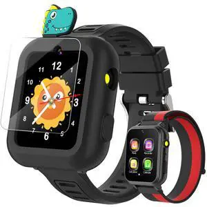 Smart Watch for Kids with 39 Puzzle Games - HD Touch Screen Kids Watch, Camera, Music Player, Alarm Clock, Calculator, Pedometer, Flashlight, Puzzle Game for 3-12 Year Old Gifts for Boys Smart Watch for Kids with 39 Puzzle Games - HD Touch Screen Kids Watch, Camera, Music Player, Alarm Clock, Calculator, Pedometer, Flashlight, Puzzle Game for 3-12 Year Old Gifts for Boys