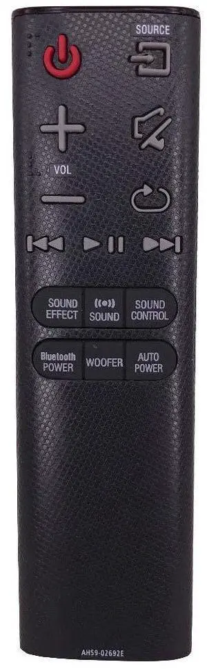 New AH59-02692E Remote Control for Samsung Audio Soundbar System Ps-wj6000 HW-J355 HW-J355/ZA HW-J450 HW-J450/ZA HW-J550 New AH59-02692E Remote Control for Samsung Audio Soundbar System Ps-wj6000 HW-J355 HW-J355/ZA HW-J450 HW-J450/ZA HW-J550