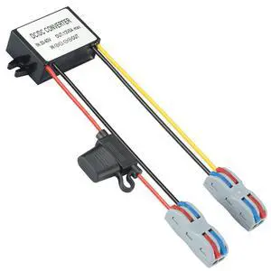 DC 17-60V to 12V Step Down Converter,24V 36V 48V to 12V 5A 60W max DC Buck Converter,IP67 Waterproof Module Volage Regulator Transformer Adapter for Monitoring System,Truck,DIY Project,car etc DC 17-60V to 12V Step Down Converter,24V 36V 48V to 12V 5A 60W max DC Buck Converter,IP67 Waterproof Module Volage Regulator Transformer Adapter for Monitoring System,Truck,DIY Project,car etc