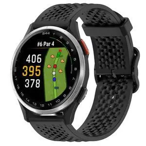 Compatible with Garmin Approach J1 Band, 20mm Quick Release Silicone band with Metal Buckle Compatible for Garmin Approach S50, S44, S42, S40, J1 Smartwatch Compatible with Garmin Approach J1 Band, 20mm Quick Release Silicone band with Metal Buckle Compatible for Garmin Approach S50, S44, S42, S40, J1 Smartwatch