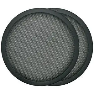 10" Speaker Grill Covers, Black Metal Frame & Mesh Car Subwoofer Guard Protector, 2Pcs 10" Speaker Grill Covers, Black Metal Frame & Mesh Car Subwoofer Guard Protector, 2Pcs
