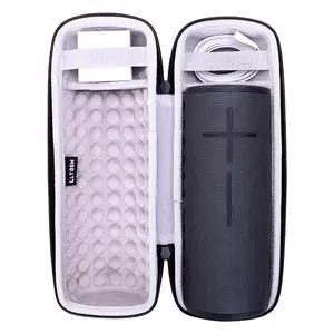 Case for Ultimate Ears MEGABOOM 4 Waterproof Bluetooth Speaker Gray | Hard Carrying Travel Case for Ultimate Ears MEGABOOM 4 Portable Waterproof Bluetooth Speaker Case for Ultimate Ears MEGABOOM 4 Waterproof Bluetooth Speaker Gray | Hard Carrying Travel Case for Ultimate Ears MEGABOOM 4 Portable Waterproof Bluetooth Speaker
