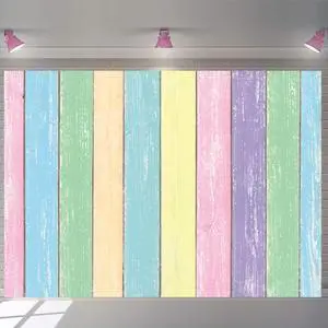 Easter Colorful Wood Photography Backdrops 10X8FT Easter Pastel Rustic Wooden Background Boy Girl Baby Shower Birthday Party Decorations Banner Portrait Photoshoot Studio Props (120 x 96 inch) Easter Colorful Wood Photography Backdrops 10X8FT Easter Pastel Rustic Wooden Background Boy Girl Baby Shower Birthday Party Decorations Banner Portrait Photoshoot Studio Props (120 x 96 inch)