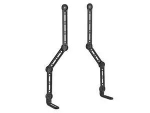 Soundbar TV Mounting Brackets, Adjustable Arms for max 90in TV with LShaped Brackets, Fits Most Soundbars Up to 33lbs., Easy Installation Soundbar TV Mounting Brackets, Adjustable Arms for max 90in TV with LShaped Brackets, Fits Most Soundbars Up to 33lbs., Easy Installation