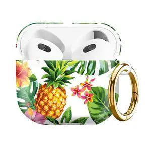 Case Compatible with AirPod 4 2024, Soft Full Protective Cover with Keychain for Women,Cute AirPod 4 Case Accessories for 4th Generation Charging 2024(Hawaiian Tropical Flower) Case Compatible with AirPod 4 2024, Soft Full Protective Cover with Keychain for Women,Cute AirPod 4 Case Accessories for 4th Generation Charging 2024(Hawaiian Tropical Flower)