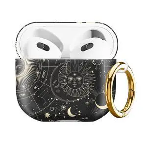 Case Compatible with AirPod 4 2024, Soft Full Protective Cover with Keychain for Women,Cute AirPod 4 Case Accessories for 4th Generation Charging 2024(Sun Moon) Case Compatible with AirPod 4 2024, Soft Full Protective Cover with Keychain for Women,Cute AirPod 4 Case Accessories for 4th Generation Charging 2024(Sun Moon)