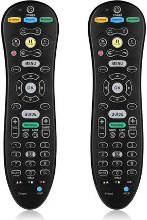 (2-Pack) S30-S1b Remote Control for ATT Uverse Remote Control Universal Replacement with Easy Setup, Universal TV Remote for Everyday Use (2-Pack) S30-S1b Remote Control for ATT Uverse Remote Control Universal Replacement with Easy Setup, Universal TV Remote for Everyday Use