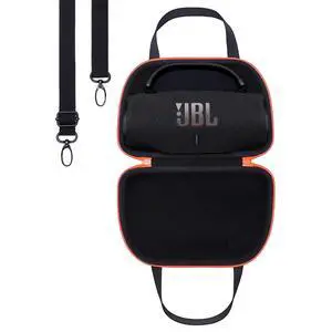 LTGEM Case Compatible with JBL Charge 6 /Charge 5 /Charge 4 Portable Speaker with Removable Strap, Black+Orange Zipper LTGEM Case Compatible with JBL Charge 6 /Charge 5 /Charge 4 Portable Speaker with Removable Strap, Black+Orange Zipper