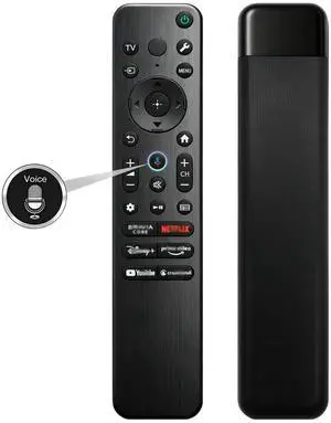 RMF-TX910U Voice Remote New Replacement Compatible with Sony TV Bravia Remote, Compatible with All Smart LED OLED TVs Series with Voice Function RMF-TX910U Voice Remote New Replacement Compatible with Sony TV Bravia Remote, Compatible with All Smart LED OLED TVs Series with Voice Function
