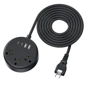 2 Prong Power Strip with 10ft Extension Cord, 1875W/15A, 180° Rotating Plug, 2 Prong to 3 Prong Outlet Adapter, Wall Mountable, 3 AC Outlets & 2 USB A & 2 USB C, Ideal for Older House Office 2 Prong Power Strip with 10ft Extension Cord, 1875W/15A, 180° Rotating Plug, 2 Prong to 3 Prong Outlet Adapter, Wall Mountable, 3 AC Outlets & 2 USB A & 2 USB C, Ideal for Older House Office