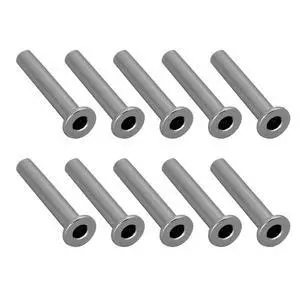 Atlantis RailEasy C0915-0438-F Flush Cable Sleeve (5/32") - 316L Marine Grade Stainless Steel - Designed for Composite & Vinyl Post Sleeves (10-Pack) Atlantis RailEasy C0915-0438-F Flush Cable Sleeve (5/32") - 316L Marine Grade Stainless Steel - Designed for Composite & Vinyl Post Sleeves (10-Pack)