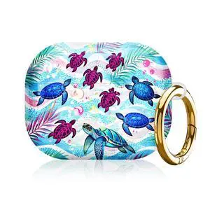 Compatible with AirPod Pro 3rd Gen(2025) Case,Protective Case for AirPod Pro 3rd Gen, Shockproof with Carabiner, Wireless Charging Compatible for Women Men(Sea Turtles) Compatible with AirPod Pro 3rd Gen(2025) Case,Protective Case for AirPod Pro 3rd Gen, Shockproof with Carabiner, Wireless Charging Compatible for Women Men(Sea Turtles)