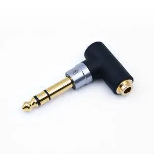 6.35mm Plug to 4.4mm Jack Gold-Plated Lossless Audio Adapter | Thickened gold-plated connector, compatible with guitars, pianos, headphones, speakers, microphones and mixing consoles 6.35mm Plug to 4.4mm Jack Gold-Plated Lossless Audio Adapter | Thickened gold-plated connector, compatible with guitars, pianos, headphones, speakers, microphones and mixing consoles