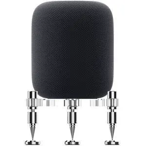 Compatible for HomePods Desk Stand,Vibration Damping Stand,Improve The Quality of The Sound and Make The Product Look More technologically Advanced (Transparency) Compatible for HomePods Desk Stand,Vibration Damping Stand,Improve The Quality of The Sound and Make The Product Look More technologically Advanced (Transparency)