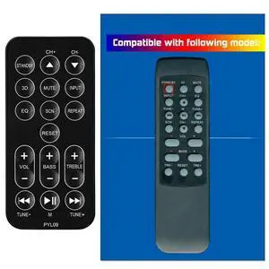 Replacement Remote Control for Pyle Soundbar TV Speaker PSBV200BT (with Mounting Bracket) Replacement Remote Control for Pyle Soundbar TV Speaker PSBV200BT (with Mounting Bracket)