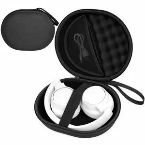 Hard Headphone Case for JBL Tune 770NC/510BT/720BT/520BT/670NC | Wave Foam, Elastic Strap, Soft Lining, Mesh Pocket, Carry Handle, Folded Headphone Storage, Black, Case Only Hard Headphone Case for JBL Tune 770NC/510BT/720BT/520BT/670NC | Wave Foam, Elastic Strap, Soft Lining, Mesh Pocket, Carry Handle, Folded Headphone Storage, Black, Case Only