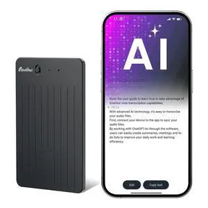 AI Voice Recorder, Transcribe & Summary Voice Recorder with Playback, Digital Voice Recorder Supporting Real-Time Translation in 59 Languages, Audio Recorder for Lectures, Meetings, 64GB Memory AI Voice Recorder, Transcribe & Summary Voice Recorder with Playback, Digital Voice Recorder Supporting Real-Time Translation in 59 Languages, Audio Recorder for Lectures, Meetings, 64GB Memory