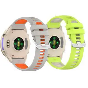Silicone Bands Compatible with Garmin Forerunner 970/965/955/945/935 47mm,Silicone Comfortable Sports Watch Bands for Men Women Silicone Bands Compatible with Garmin Forerunner 970/965/955/945/935 47mm,Silicone Comfortable Sports Watch Bands for Men Women