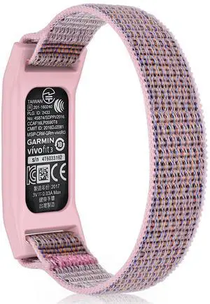 Sport Woven Nylon Strap Hoop&Loop Wristband Compatible with Garmin Vivofit 3/JR/JR2 Tracker Sport Woven Nylon Strap Hoop&Loop Wristband Compatible with Garmin Vivofit 3/JR/JR2 Tracker