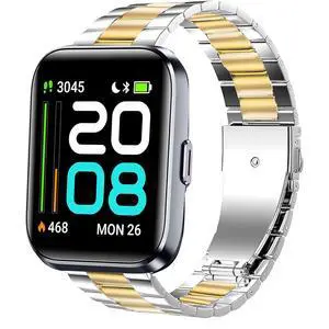 Quick Release Stainless Steel Metal Replacement Straps - Compatible with Quican, aeac, WMK, Fitpolo ID208 Plus 1.8 Inches Smart Watch Bands Quick Release Stainless Steel Metal Replacement Straps - Compatible with Quican, aeac, WMK, Fitpolo ID208 Plus 1.8 Inches Smart Watch Bands