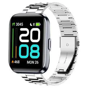 Quick Release Stainless Steel Metal Replacement Straps - Compatible with Quican, aeac, WMK, Fitpolo ID208 Plus 1.8 Inches Smart Watch Bands Quick Release Stainless Steel Metal Replacement Straps - Compatible with Quican, aeac, WMK, Fitpolo ID208 Plus 1.8 Inches Smart Watch Bands