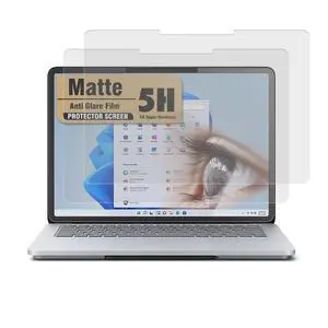 3-Pack Designed for Microsoft Surface Laptop Studio 2 / Surface Laptop Studio Screen Protector (14.4 inch), Anti Glare and Anti Fingerprint (Matte) Shield 3-Pack Designed for Microsoft Surface Laptop Studio 2 / Surface Laptop Studio Screen Protector (14.4 inch), Anti Glare and Anti Fingerprint (Matte) Shield