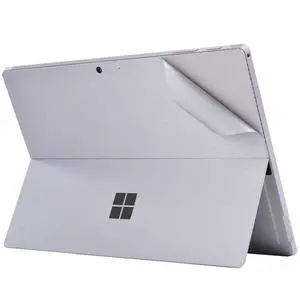 Skin Sticker for Surface Pro 7 / Pro 7 Plus / 7+ 12.3 Inch Back Decal, Ultra-Thin Vinyl Decorative Laptop Cover Protector Accessories(Metallic Brushed Silver) Skin Sticker for Surface Pro 7 / Pro 7 Plus / 7+ 12.3 Inch Back Decal, Ultra-Thin Vinyl Decorative Laptop Cover Protector Accessories(Metallic Brushed Silver)