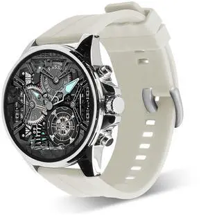 Smart Watches for Men,1.43" HD Touch Screen,Fitness Tracker Running Watch,Heart Rate/Sleep Monitor,Fitness Smart Watch,Bluetooth,NFC,Compatible with iOS Android,Smart Watch Smart Watches for Men,1.43" HD Touch Screen,Fitness Tracker Running Watch,Heart Rate/Sleep Monitor,Fitness Smart Watch,Bluetooth,NFC,Compatible with iOS Android,Smart Watch