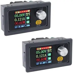 2PCS Buck Boost Converter Adjustable Voltage Regulator DC 6V-36V to DC 0.6V-36V, Step Up Down Power Supply, Constant Current Reverse Protection Module 2PCS Buck Boost Converter Adjustable Voltage Regulator DC 6V-36V to DC 0.6V-36V, Step Up Down Power Supply, Constant Current Reverse Protection Module