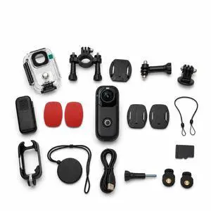 4K Mini Action Camera 64GB, 33ft Waterproof WiFi Thumb POV Cam | Magnetic wearable body cam, 150° wide angle, 4K/30fps, 4hr battery, app live preview, hands-free for motorcycle cycling vlog 4K Mini Action Camera 64GB, 33ft Waterproof WiFi Thumb POV Cam | Magnetic wearable body cam, 150° wide angle, 4K/30fps, 4hr battery, app live preview, hands-free for motorcycle cycling vlog