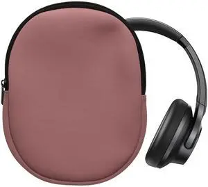 Neoprene Headphone Case for Headset/Overear Headphone Cover Over-Ear Headset Storage Pouch - Soft Travel Carry Bag Dark Rose Neoprene Headphone Case for Headset/Overear Headphone Cover Over-Ear Headset Storage Pouch - Soft Travel Carry Bag Dark Rose