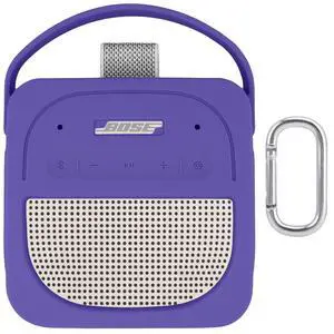 Silicone Cover for Bose SoundLink Micro 2nd Bluetooth Speaker | Scratch-resistant, Unhindered Sound, Silicone Construction, Portable Carrying Silicone Cover, Purple Silicone Cover Silicone Cover for Bose SoundLink Micro 2nd Bluetooth Speaker | Scratch-resistant, Unhindered Sound, Silicone Construction, Portable Carrying Silicone Cover, Purple Silicone Cover