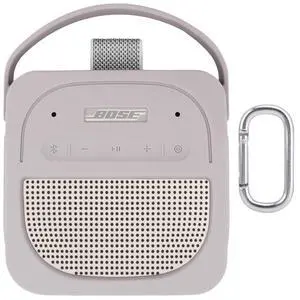Silicone Cover for Bose SoundLink Micro 2nd Bluetooth Speaker | Scratch-resistant, Unhindered Sound, Silicone Construction, Portable Carrying Silicone Cover, White Silicone Cover Silicone Cover for Bose SoundLink Micro 2nd Bluetooth Speaker | Scratch-resistant, Unhindered Sound, Silicone Construction, Portable Carrying Silicone Cover, White Silicone Cover