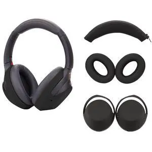 3 Set Case Cover Compatible with Sony WH-1000XM4/WH-1000XM3 Headphones,Embody Ear Pad Cover/Headband Cover/Ear Cover Soft Silicone Headphones AccessoriesBlack 3 Set Case Cover Compatible with Sony WH-1000XM4/WH-1000XM3 Headphones,Embody Ear Pad Cover/Headband Cover/Ear Cover Soft Silicone Headphones AccessoriesBlack
