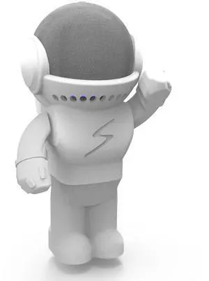 Table Stand Holder Compatible with Amazon Alexa Smart Speaker Echo Dot (4th and 5th gen.) and Apple HomePod Mini, Astro Hero Robot Style (White) Table Stand Holder Compatible with Amazon Alexa Smart Speaker Echo Dot (4th and 5th gen.) and Apple HomePod Mini, Astro Hero Robot Style (White)