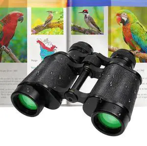 10x25 High Powered Binoculars for Adults, Waterproof Compact Binoculars with Low Light Vision for Bird Watching Hunting Football Games Travel Stargazing Cruise with Carrying Bag 10x25 High Powered Binoculars for Adults, Waterproof Compact Binoculars with Low Light Vision for Bird Watching Hunting Football Games Travel Stargazing Cruise with Carrying Bag
