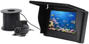 Underwater Fishing Camera, Portable Fish Finder Camera 1080P HD LED Cam with 220° Wide View and 4.3 Inch Monitor for Ice Lake Sea Boat Kayak Fishing Underwater Fishing Camera, Portable Fish Finder Camera 1080P HD LED Cam with 220° Wide View and 4.3 Inch Monitor for Ice Lake Sea Boat Kayak Fishing