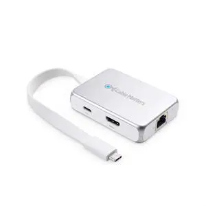 Pro Series USB-C Multiport Hub with HDMI 2.0 | 4K@60Hz HDMI, 80W PD Charging, Fast Ethernet, 2x USB-A Ports Pro Series USB-C Multiport Hub with HDMI 2.0 | 4K@60Hz HDMI, 80W PD Charging, Fast Ethernet, 2x USB-A Ports