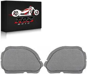 TDZ 1998-2013 Black 5 * 7" Metal Fairing Mesh Front Speaker Grills Cover Trim Replacement For Harley Road Glide FLTRReplace #77021-98B, 77022-98B TDZ 1998-2013 Black 5 * 7" Metal Fairing Mesh Front Speaker Grills Cover Trim Replacement For Harley Road Glide FLTRReplace #77021-98B, 77022-98B