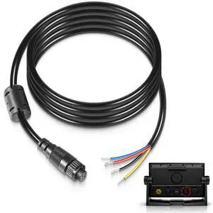 Replacement for 000-00128-001 Power Cable, 4 Pin Connector to 4 Bare Wires for Power in, Fits for Simrad NSS/Zeus3 7/9/12/16, NSO, Vulcan 7/9/12, ZEUS2, GO9/GO12 XSE Replacement for 000-00128-001 Power Cable, 4 Pin Connector to 4 Bare Wires for Power in, Fits for Simrad NSS/Zeus3 7/9/12/16, NSO, Vulcan 7/9/12, ZEUS2, GO9/GO12 XSE