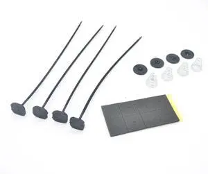 ELECTRIC RADIATOR FAN TIE STRAP MOUNTING KIT 4 PACK ZIP TIES STRAPS TABS SPRINGS ELECTRIC RADIATOR FAN TIE STRAP MOUNTING KIT 4 PACK ZIP TIES STRAPS TABS SPRINGS