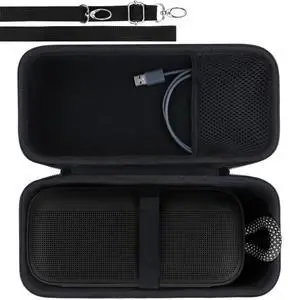 Storage Case Compatible with Bose SoundLink Plus Portable Speaker (Black Case) Storage Case Compatible with Bose SoundLink Plus Portable Speaker (Black Case)